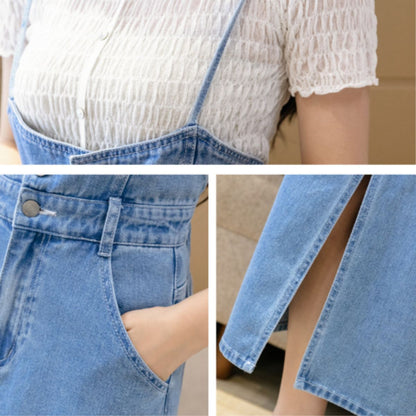 Skirt/キャミ紐デニムタイトワンピース ST/No.22052