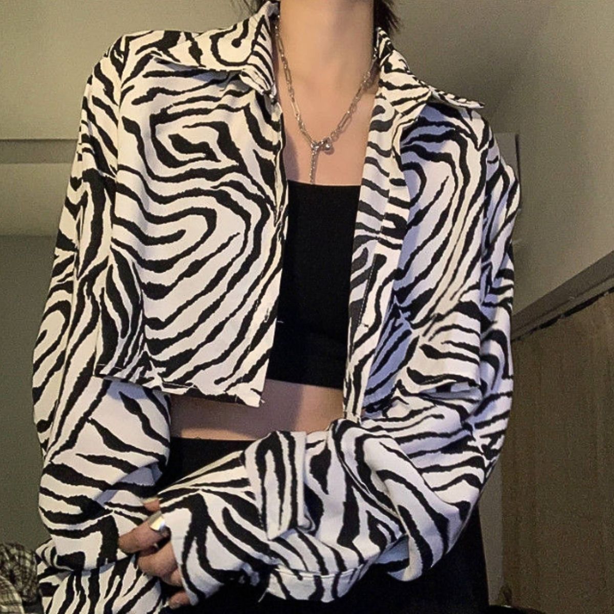 Shirts/ショート丈アニマルシャツ ST/No.22090