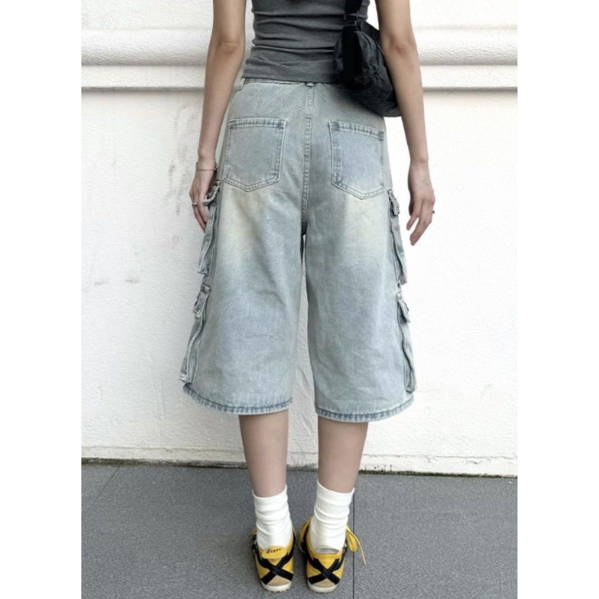 Pants/カーゴデニムハーフパンツ ST/No.22091