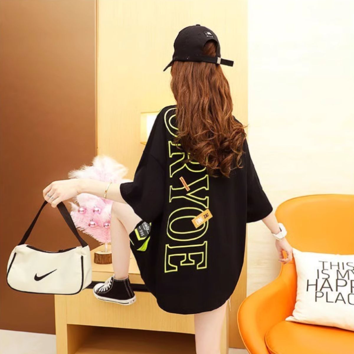 T-Shirts/ネオンカラーロゴＴシャツ ST/No.22094