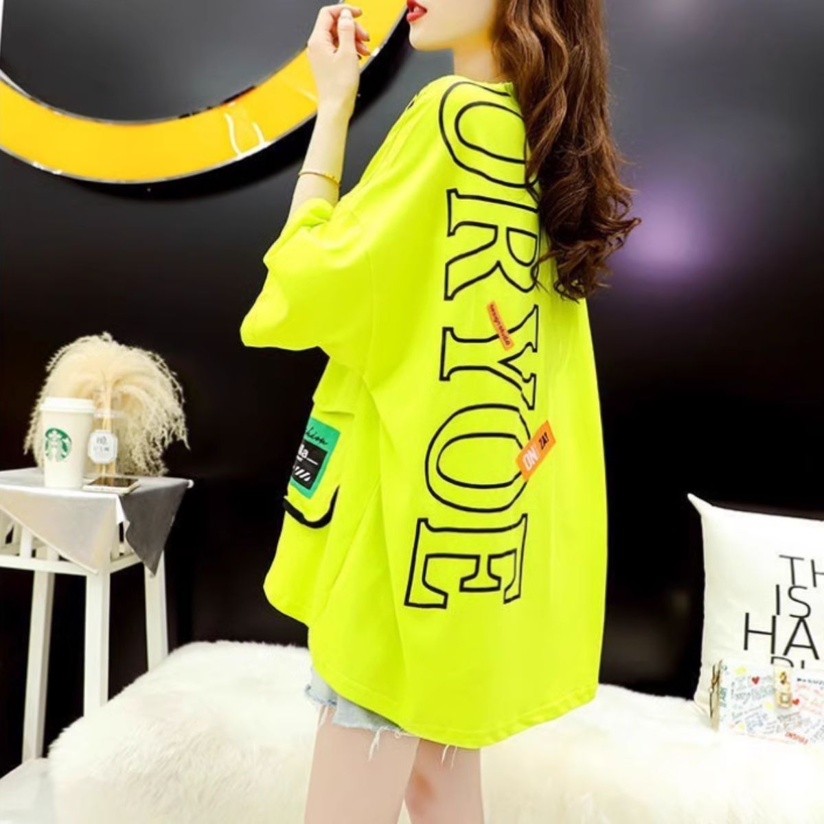 T-Shirts/ネオンカラーロゴＴシャツ ST/No.22094