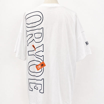 ネオンTシャツ ホワイト 実物撮影 背面
