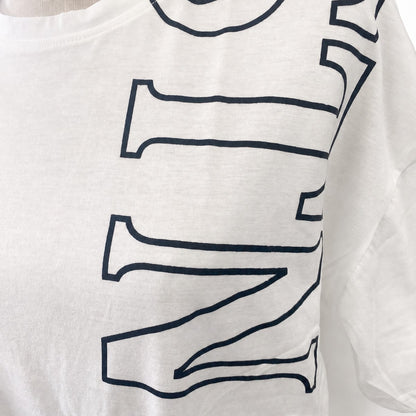ネオンTシャツ ホワイト 実物撮影 デザイン部分