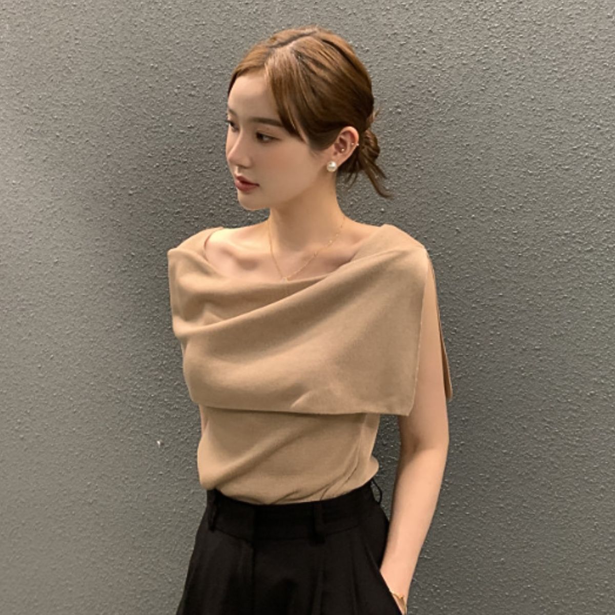 Knit/ノースリーブニットトップス ST/No.22097