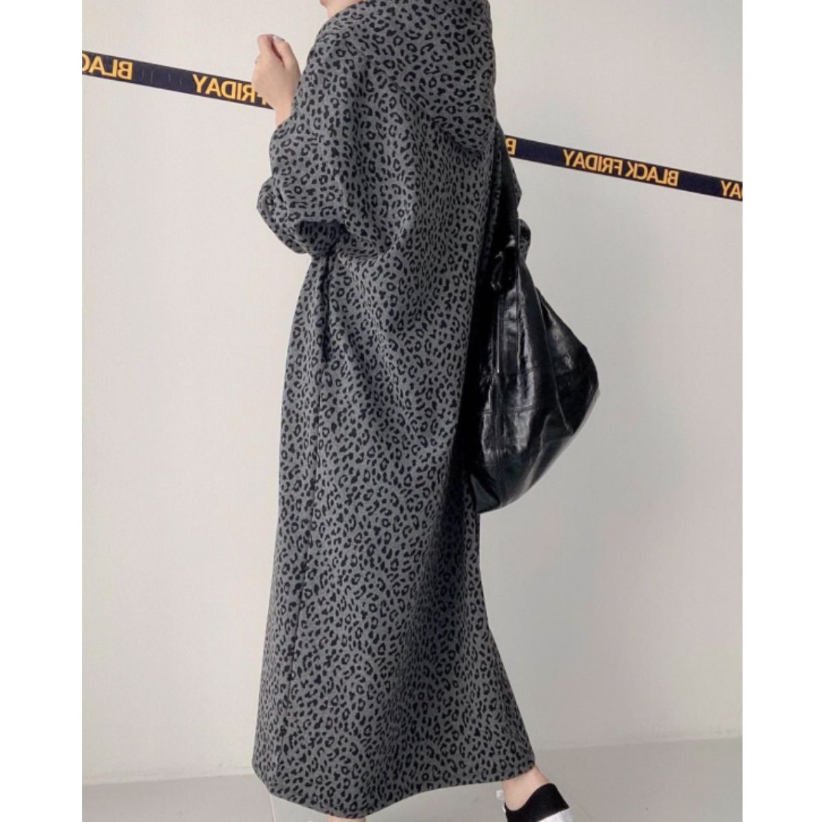 Dress/総柄フードパーカーワンピース ST/No.22107