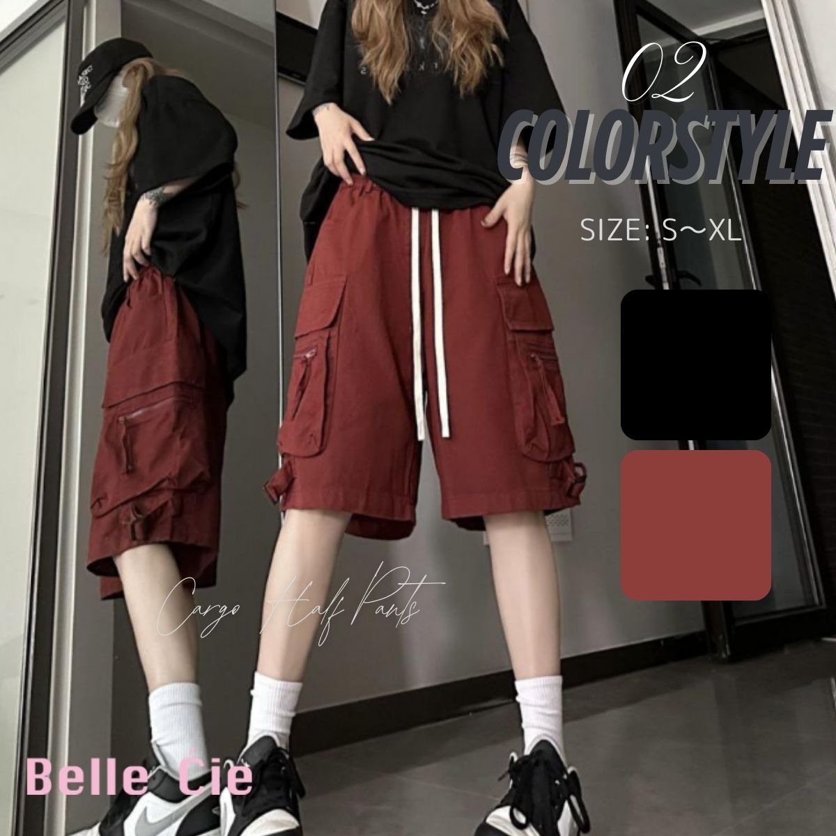 Pants/ストリートハーフカーゴパンツ ST/No.22118