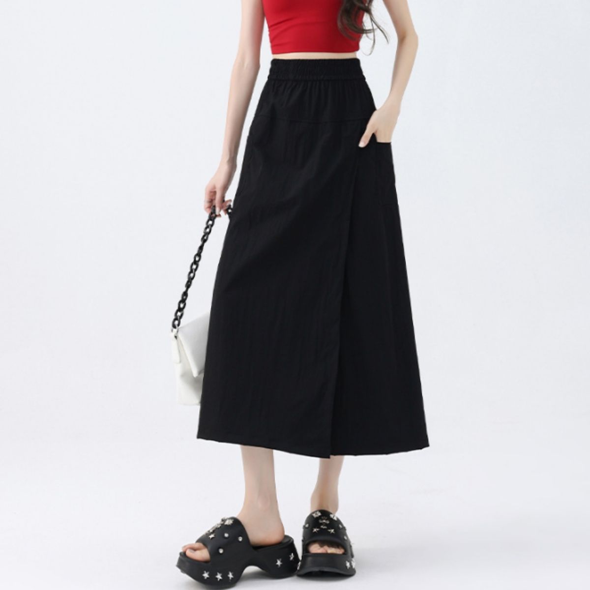 Pants/スカート風ラップガウチョ ST/No.22128