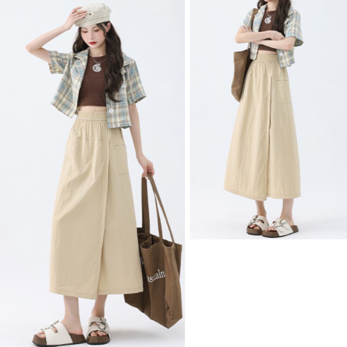 Pants/スカート風ラップガウチョ ST/No.22128