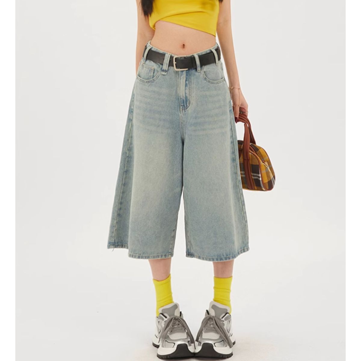Pants/デニムガウチョパンツ ST/No.22144