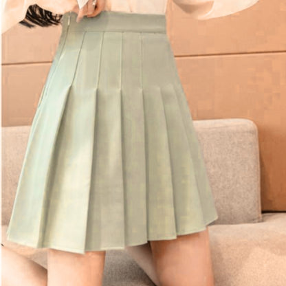 Skirt/レディースミニ丈プリーツスカート ST/No.22167