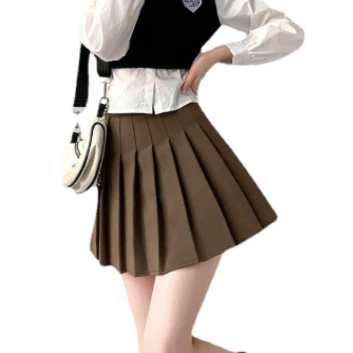 Skirt/レディースミニ丈プリーツスカート ST/No.22167