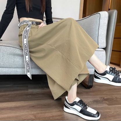 Pants/ロゴベルトリラックススカーチョ ST/No.22190