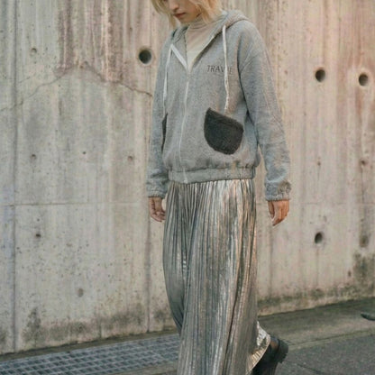 Outer/ロゴデザインジップアップパーカー ST/No.22192