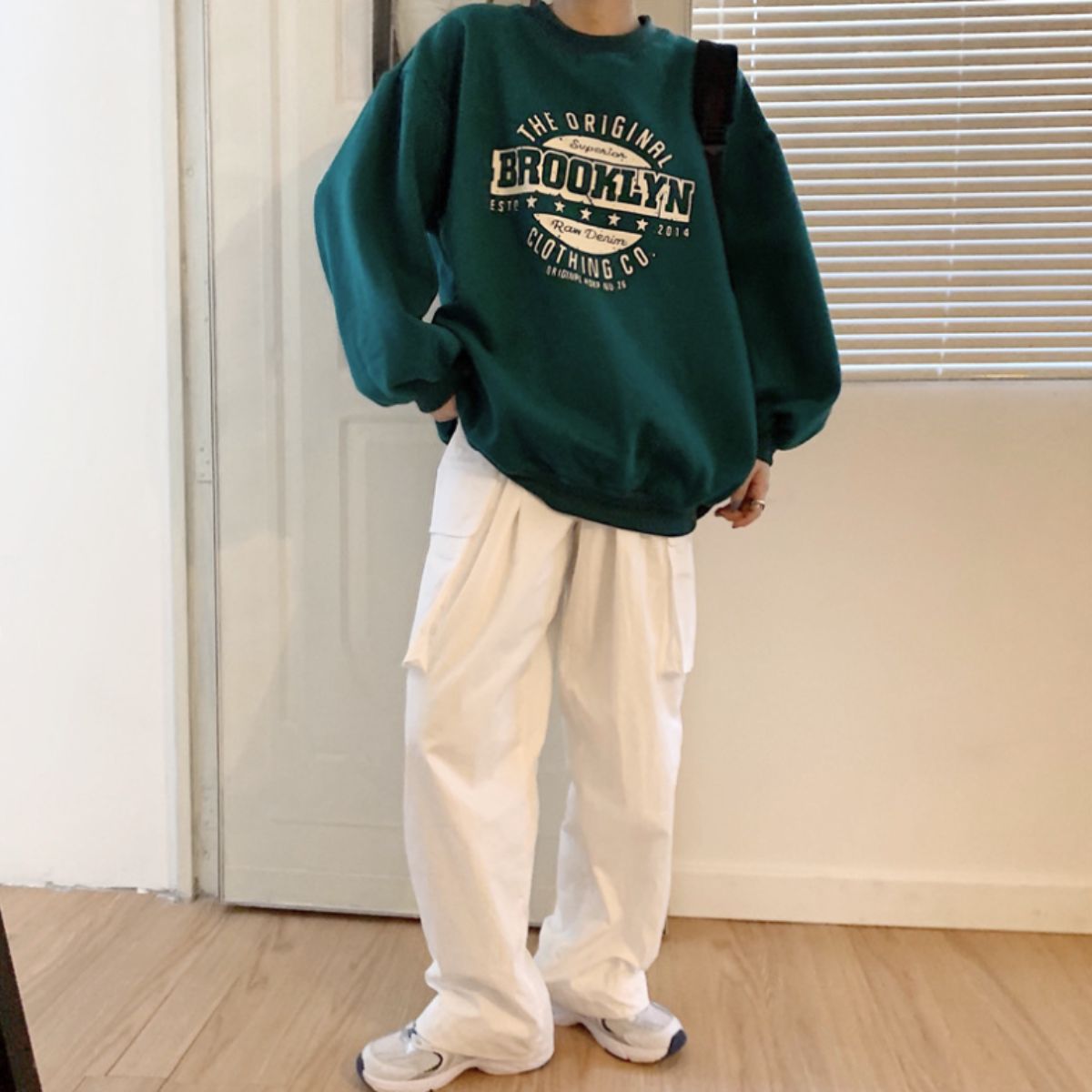 Tops/裏起毛ロゴスウェットトレーナー ST/No.22193