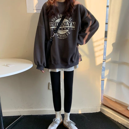 Tops/裏起毛ロゴスウェットトレーナー ST/No.22193