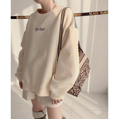 Tops/デニム切替オーバースウェット ST/No.22197