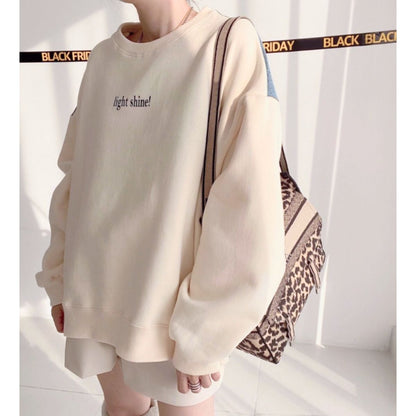 Tops/デニム切替オーバースウェット ST/No.22197
