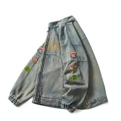 Jacket/ワッペン付きGジャン ST/No.22203
