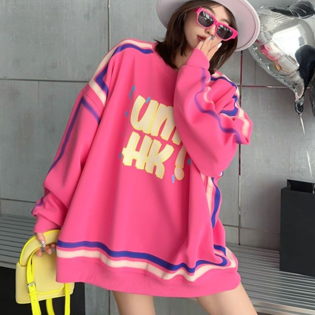 Tops/POPビッグシルエットトレーナー ST/No.22208 – Belle Ćie