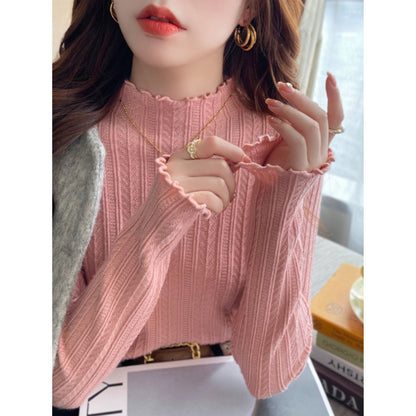 Knit/メロウフリルハイネックニット ST/No.22209