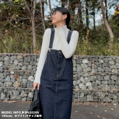 Knit/メロウフリルハイネックニット ST/No.22209