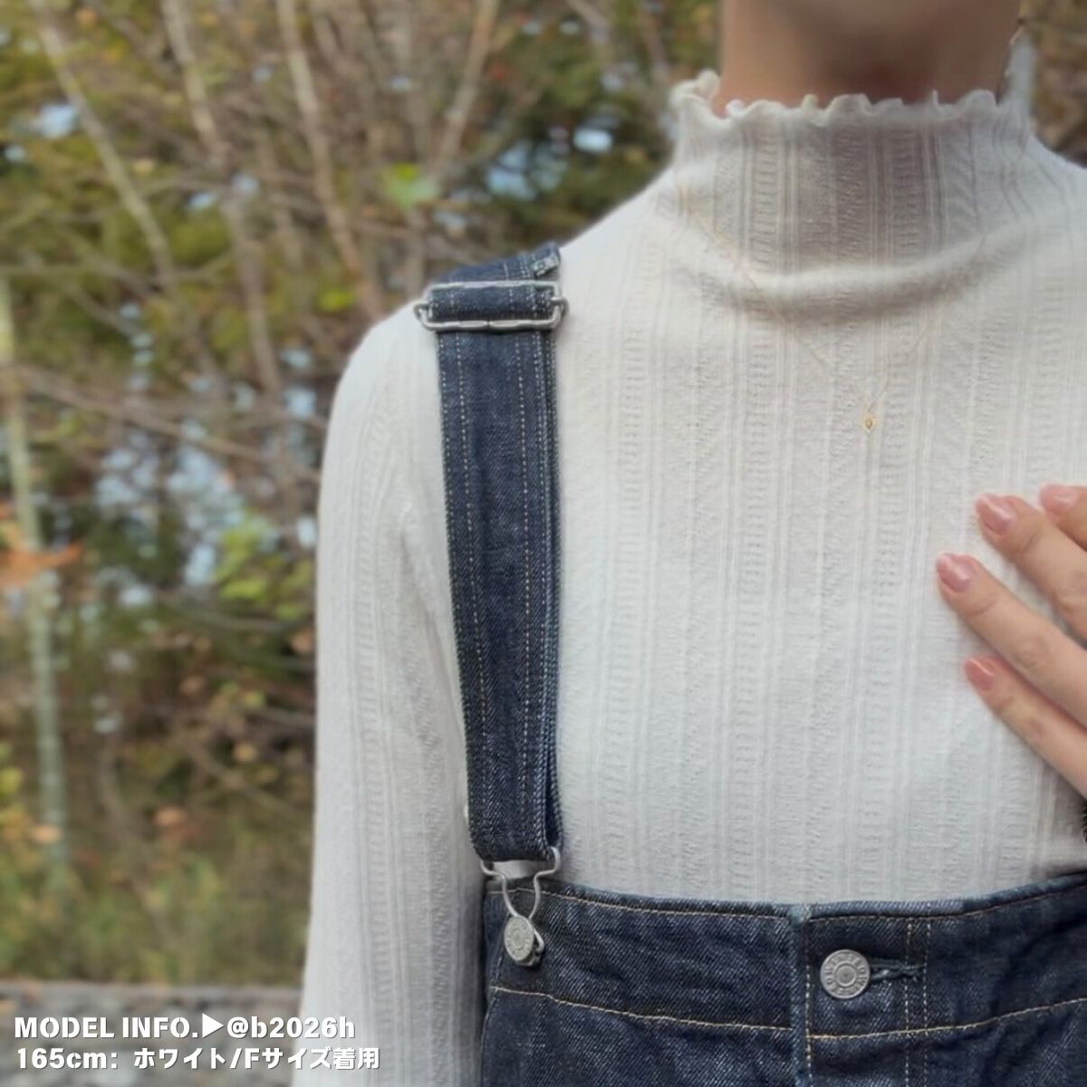 Knit/メロウフリルハイネックニット ST/No.22209