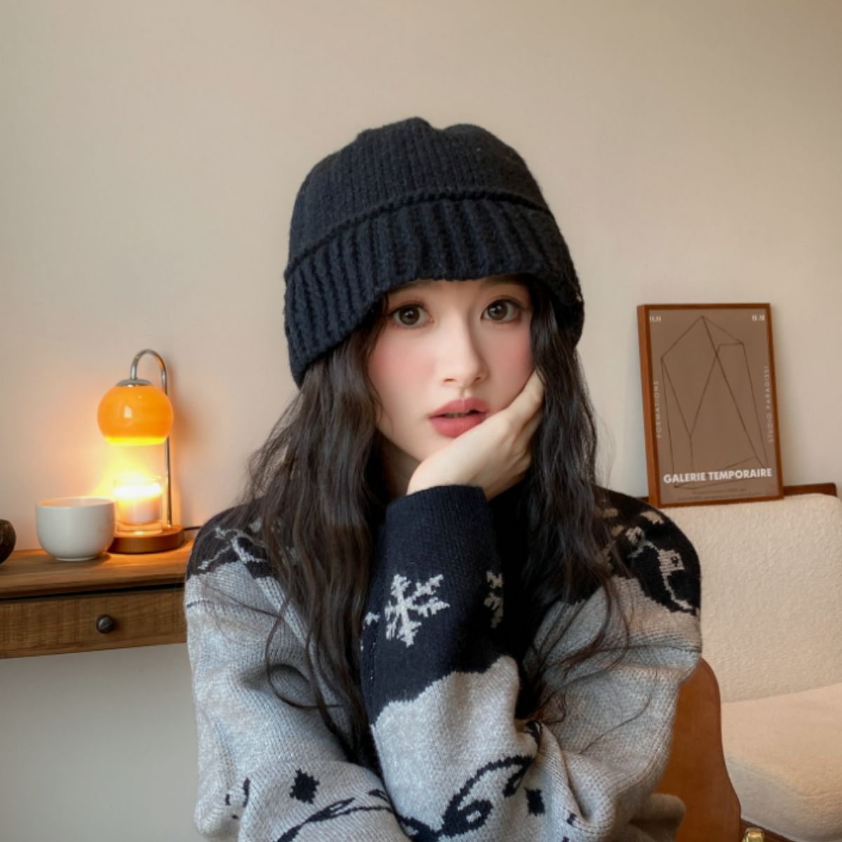 Hat/ニットバケットハット ST/No.22213
