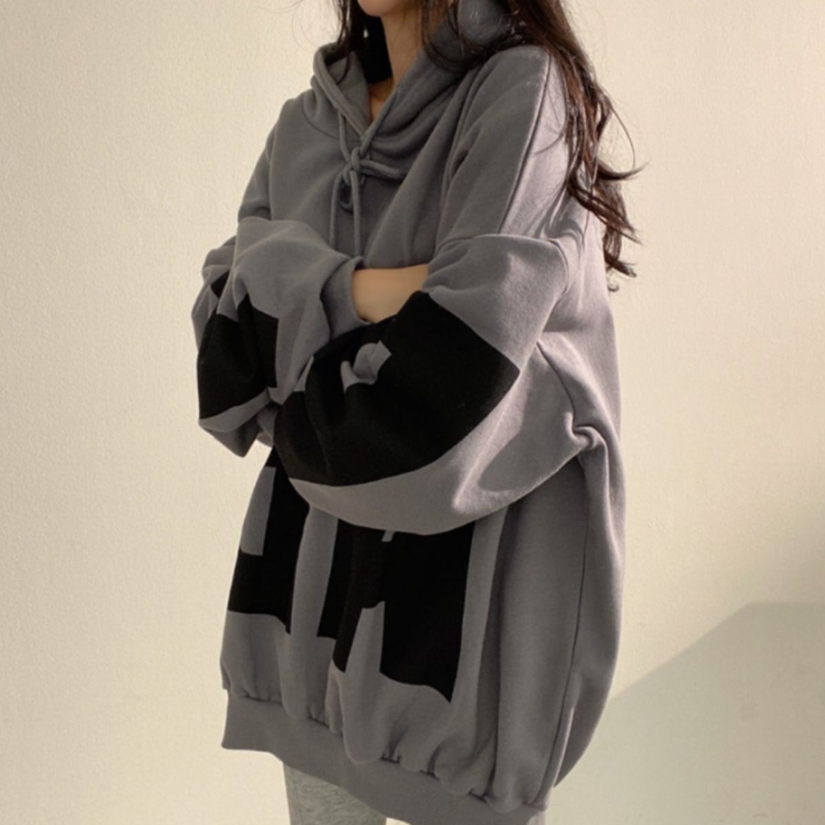 Parka/ビッグロゴ裏起毛フードパーカー ST/No.22228