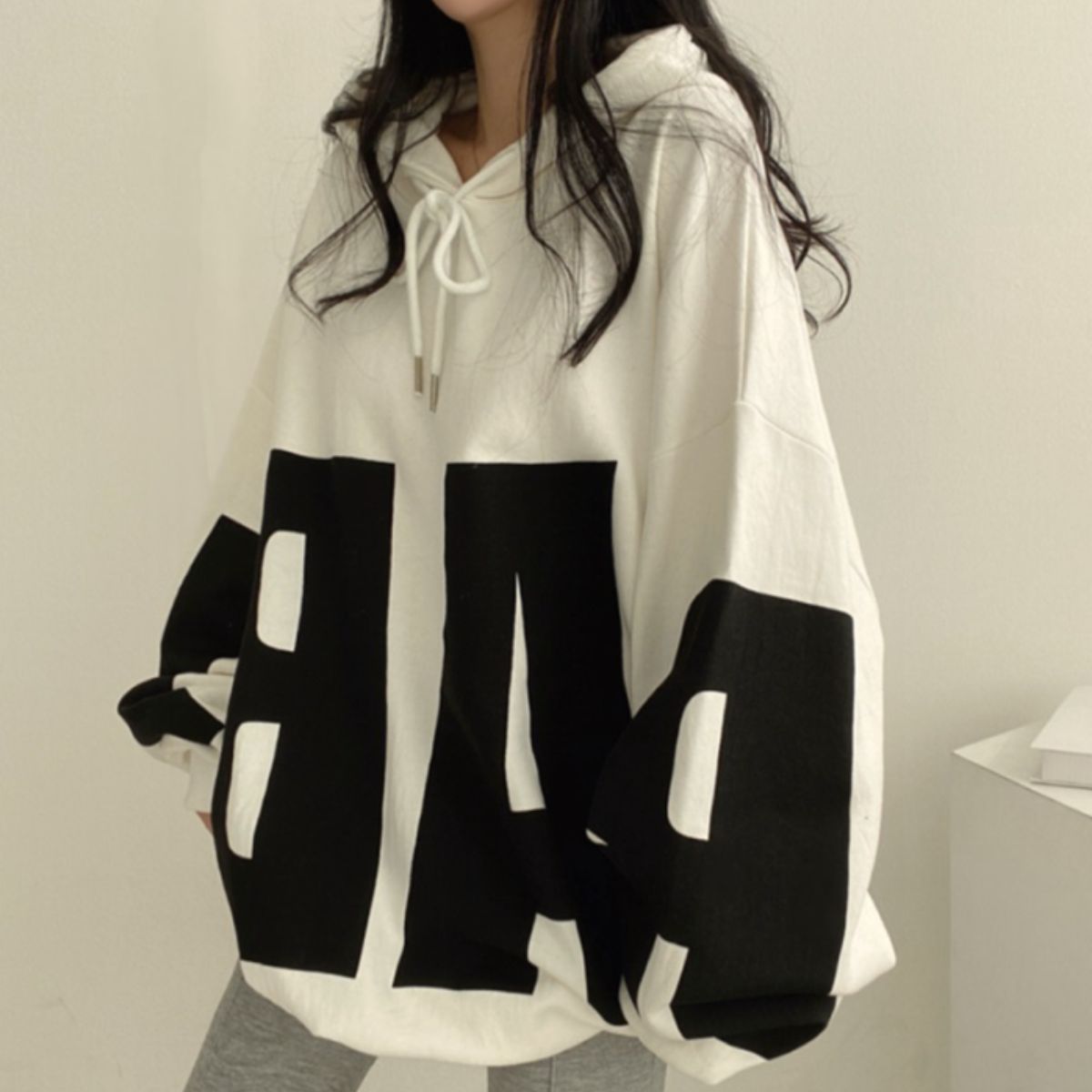 Parka/ビッグロゴ裏起毛フードパーカー ST/No.22228