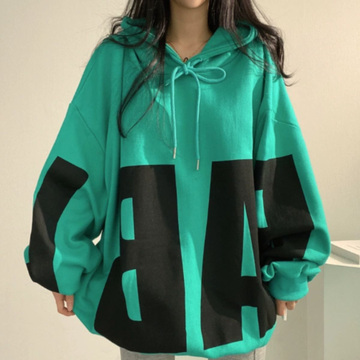 Parka/ビッグロゴ裏起毛フードパーカー ST/No.22228