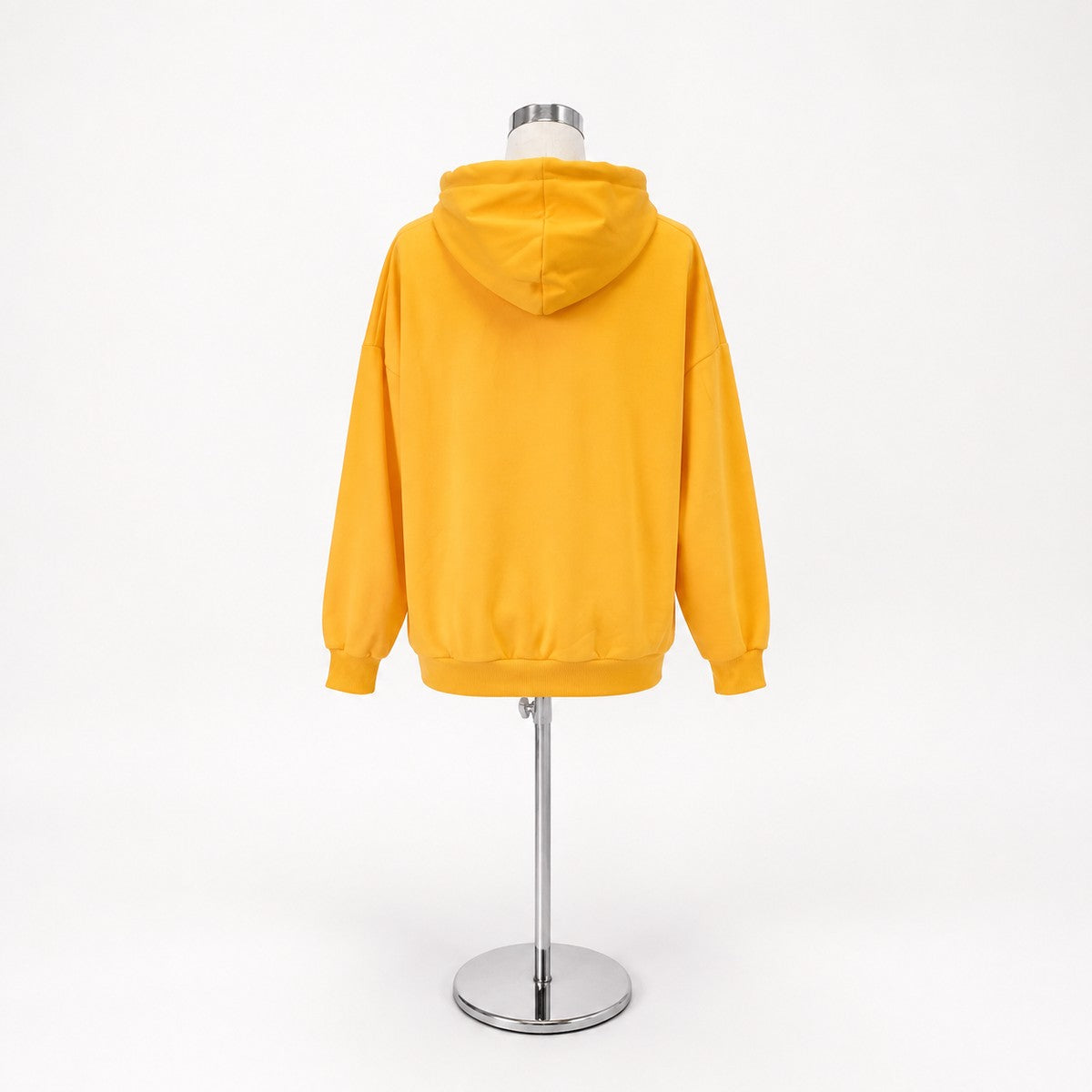 Parka/ハーフジップ裏起毛パーカー ST/No.22229 オレンジ 実物撮影 背面