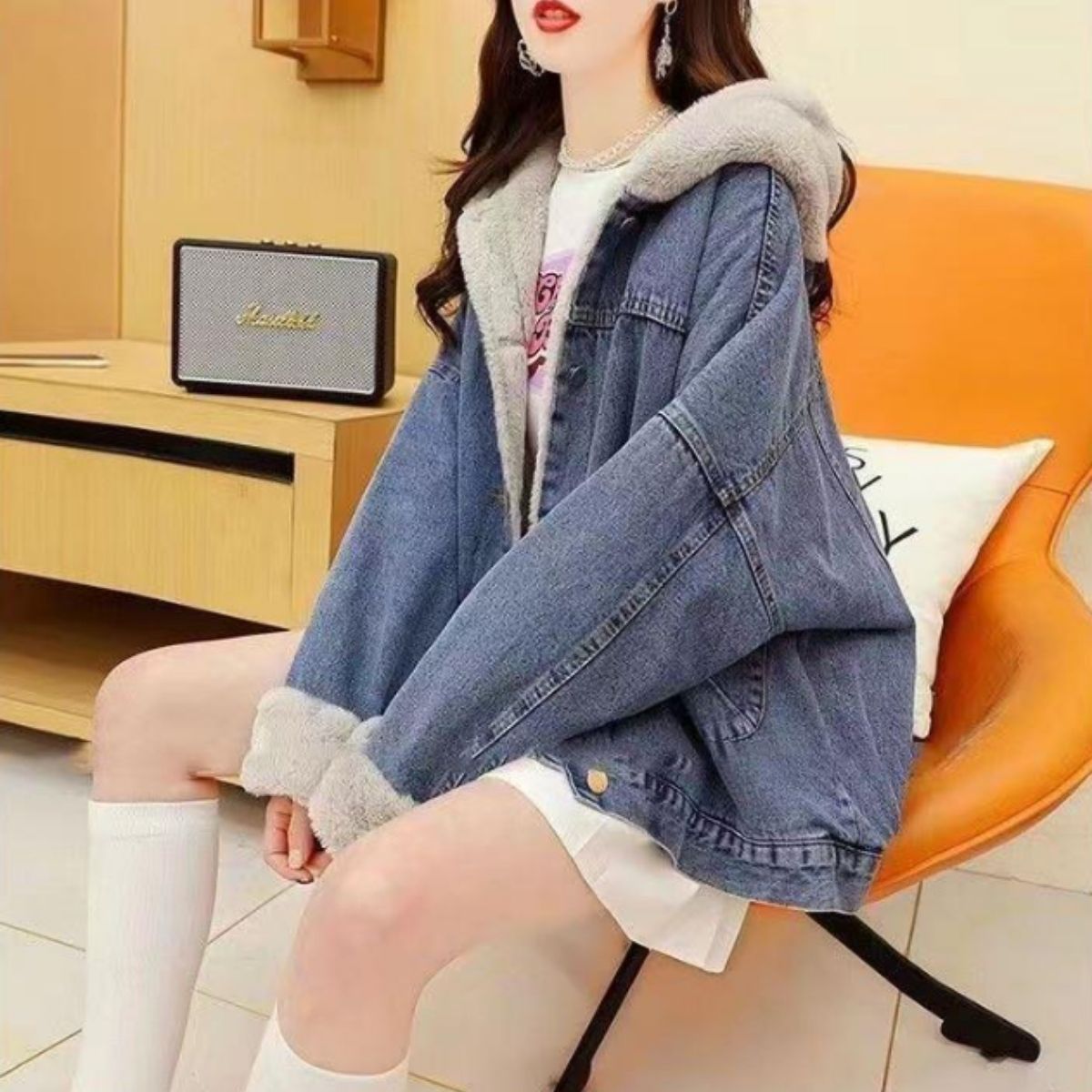 Jacket/裏ボアデニムジャケット ST/No.22231