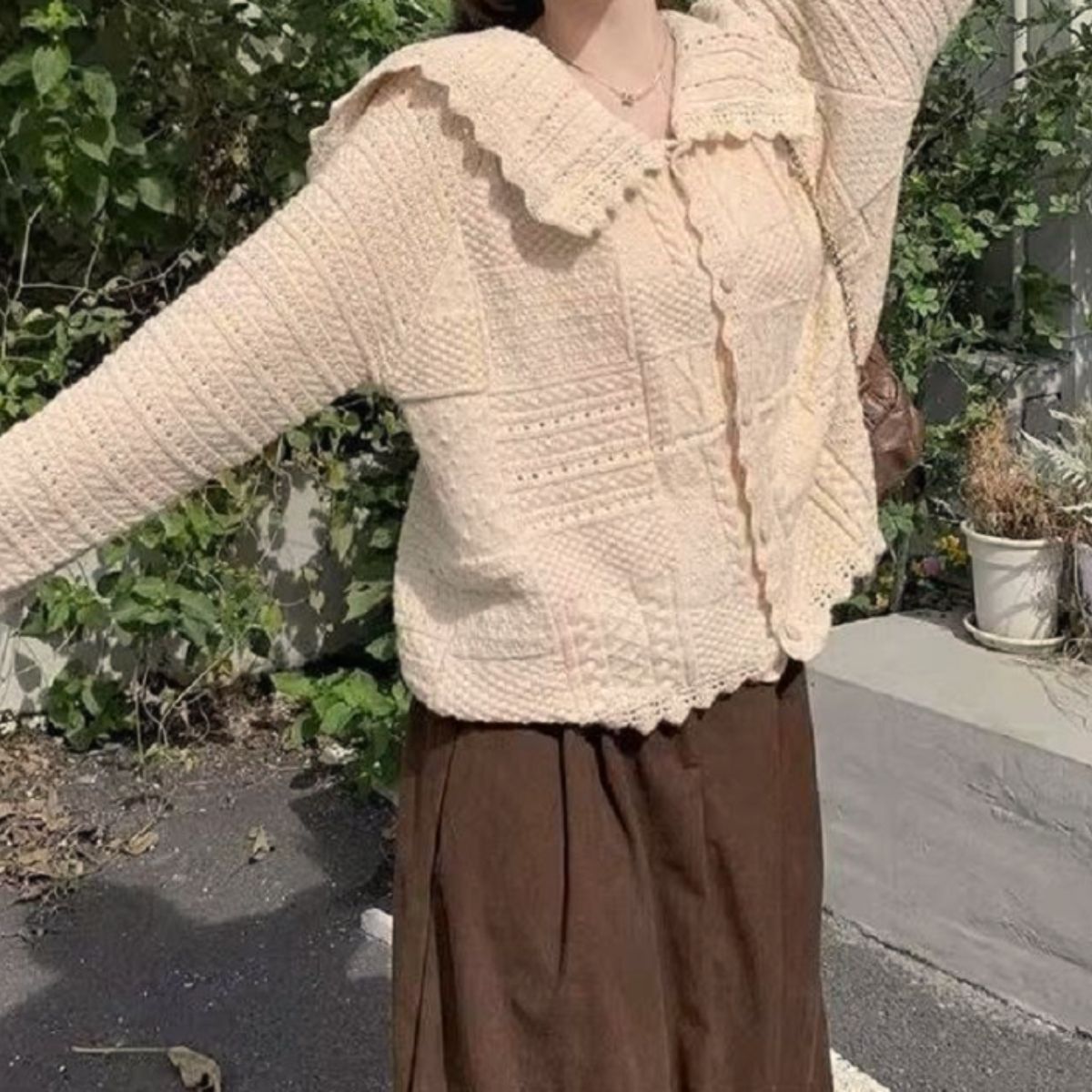 Tops/クラシカルニットカーディガン ST/No.22252