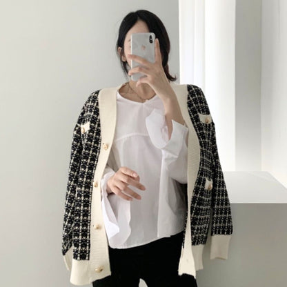 Tops/クラシカルツイード風カーディガン ST/No.22254
