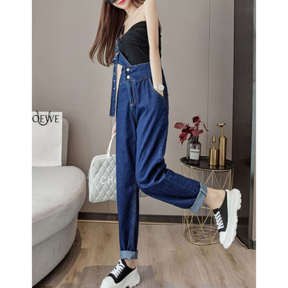 Overalls/ワンショルデニムサロペット ST/No.22259