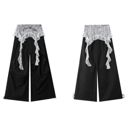 Pants/レースデザインワイドパンツ ST/No.22260