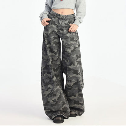 Pants/迷彩総柄ワイドパンツ ST/No.22263