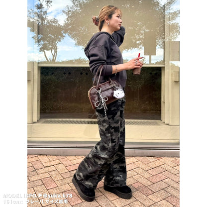 Pants/迷彩総柄ワイドパンツ ST/No.22263