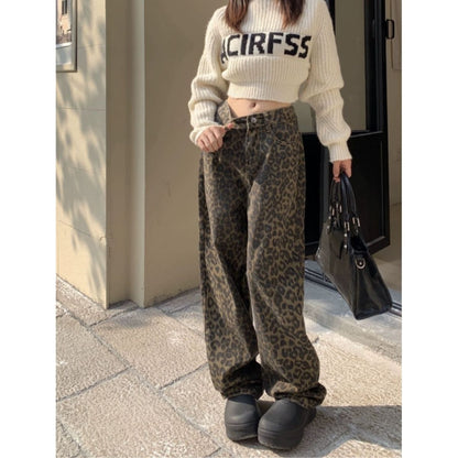 Pants/レオパードワイドパンツ ST/No.22264