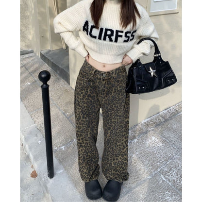 Pants/レオパードワイドパンツ ST/No.22264