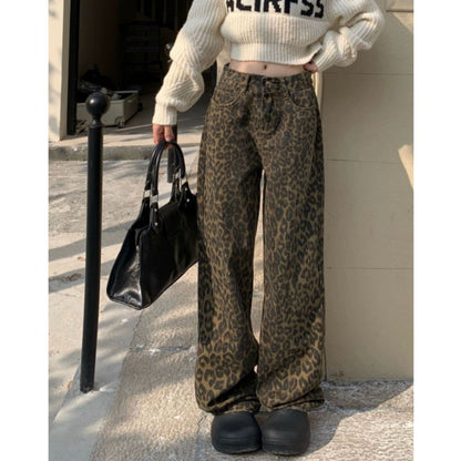 Pants/レオパードワイドパンツ ST/No.22264