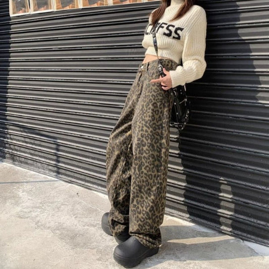 Pants/レオパードワイドパンツ ST/No.22264