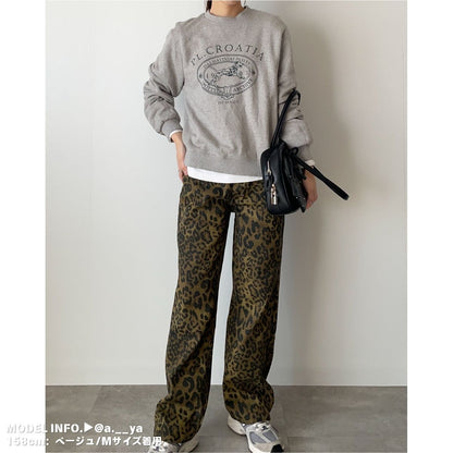 Pants/レオパードワイドパンツ ST/No.22264