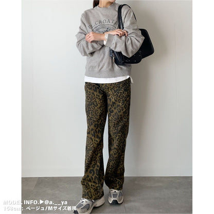 Pants/レオパードワイドパンツ ST/No.22264