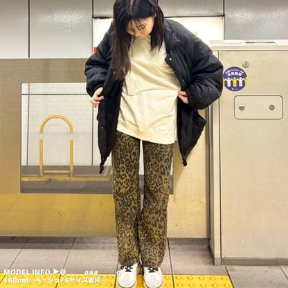 Pants/レオパードワイドパンツ ST/No.22264