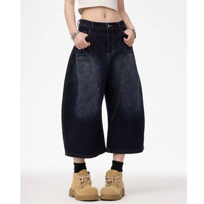 Pants/バッグロゴクロップドデニムパンツ ST/No.22267