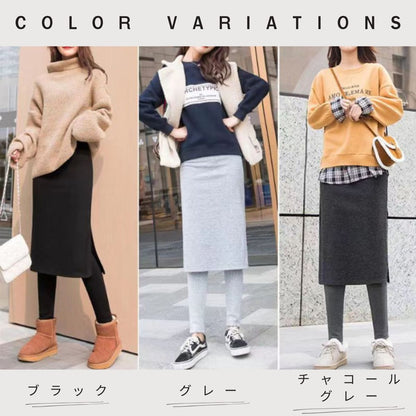 Pants/裏起毛スカートレギンス ST/No.22276