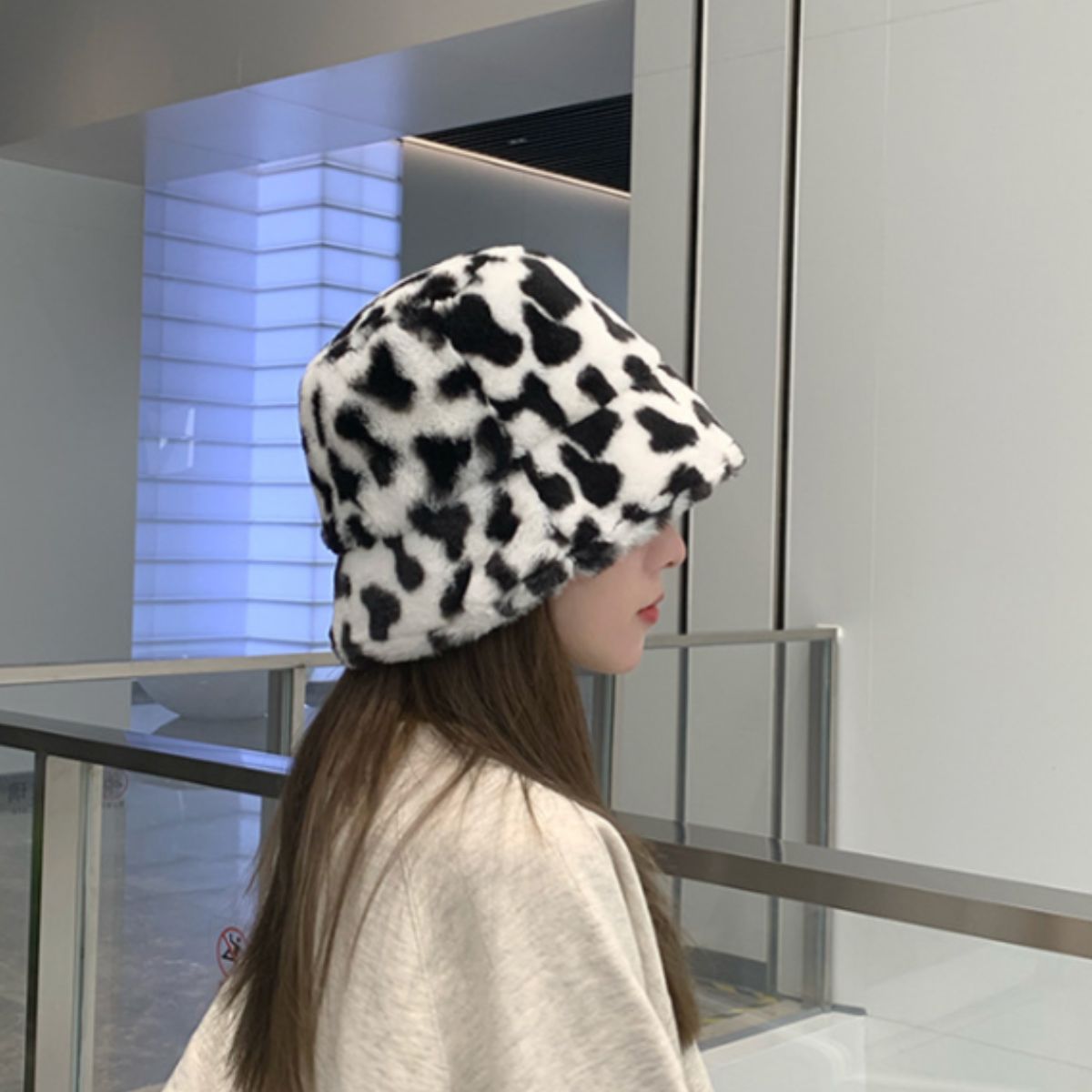 Hat/ファーバケットハット ST/No.22287