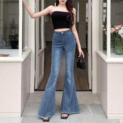 Pants/バックリボンフレアデニム ST/No.22293