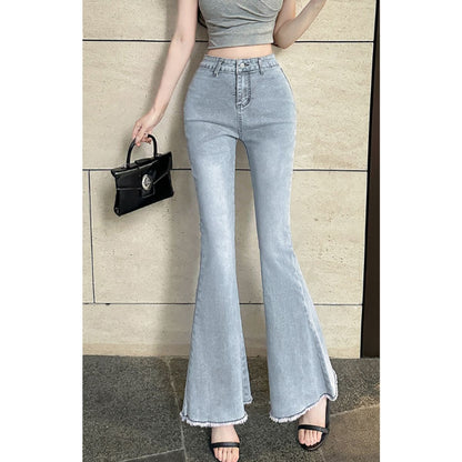 Pants/バックリボンフレアデニム ST/No.22293